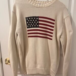 Brandy Melville John Galt American Flag Sweater